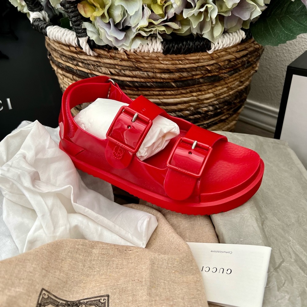 Gucci Rubber Sandals
